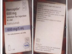 NAFDAC Raises Concern over Herceptin Batch in Nigeria