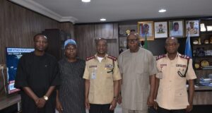 FRSC Strengthens Ties with NRSP; Receives 100 Reflective Vests