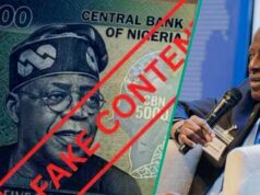 CBN Debunks Fake N5,000 Note with Tinubu’s Image