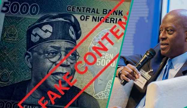 CBN Debunks Fake N5,000 Note with Tinubu’s Image